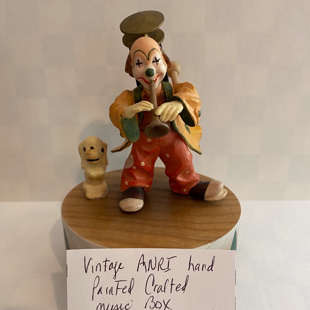 ANRI "Send in the Clowns" music box
